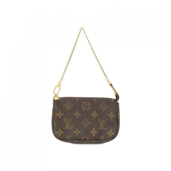 LOUIS VUITTON Brown Monogram Pochette Pouch